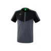 Erima Sport-Tshirt Squad Schwarz/grau Herren