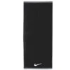 Nike Handtuch Fundamental Towel (100% Baumwolle) Schwarz 80x35cm