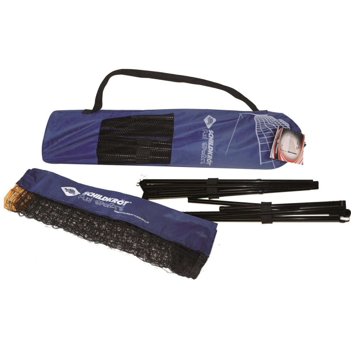 Schildkröt Netz Federball (höhenverstelbar Bis 1,55m) - Breite 3 Meter 2 Schildkröt Netz Federball (höhenverstelbar Bis 1,55m) - Breite 3 Meter – Bild 2