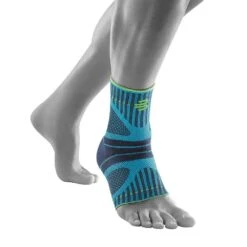 Bauerfeind Sprunggelenkbandage Dynamic Blau/lime - 1 Stück