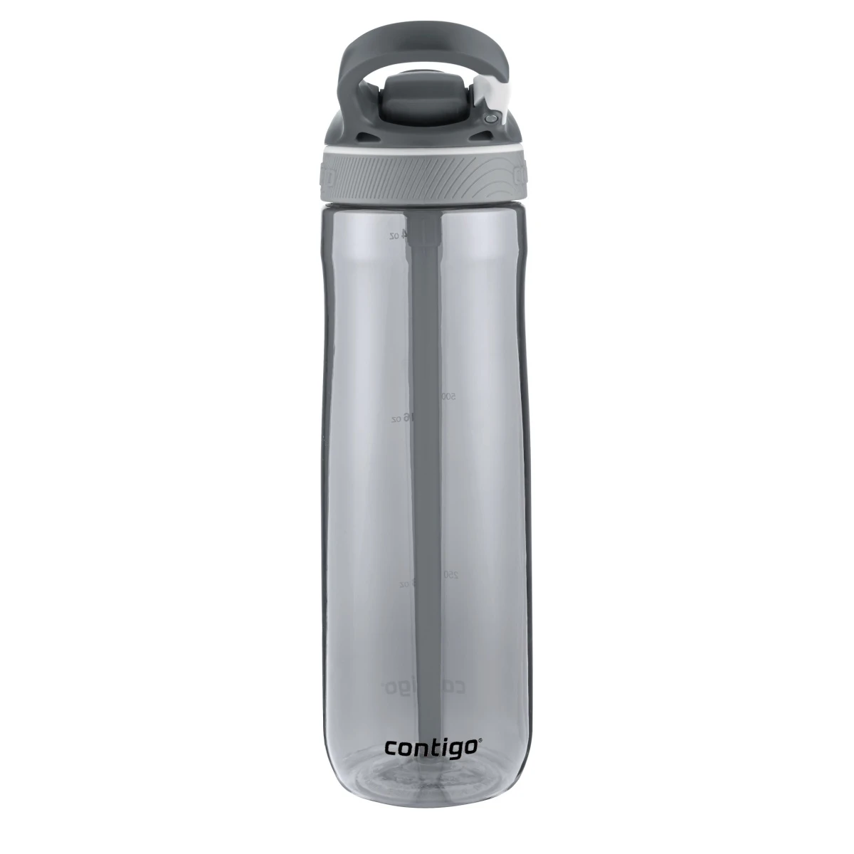Contigo Trinkflasche Ashland Autospout Tritan (auslaufsicher, Mit Strohhalm) 720ml Grau - 1 Flasche 4 Contigo Trinkflasche Ashland Autospout Tritan (auslaufsicher, Mit Strohhalm) 720ml Grau - 1 Flasche – Bild 4