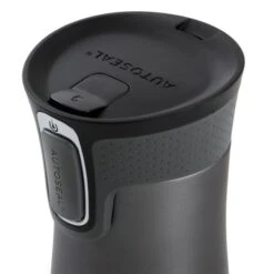 Contigo Thermotrinkflasche Autoseal West Loop 2.0 Gunmetal 470ml (tropffrei, Hält Stundenlang Kalt/heiss) Grau -Yonex Verkaufsgeschäft Contigo 2095019 West Loop Gunmetal 2 650x650 1