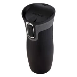 Contigo Thermotrinkflasche Autoseal West Loop Edelstahl 470ml (tropffrei, Hält Stundenlang Kalt/heiss) Schwarz Matt 7 Contigo Thermotrinkflasche Autoseal West Loop Edelstahl 470ml (tropffrei, Hält Stundenlang Kalt/heiss) Schwarz Matt -Yonex Verkaufsgeschäft Contigo 2095800 WestLoop 16oz MatteBlack204 1200x1200 1