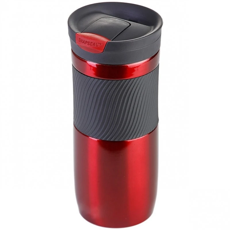 Contigo Trinkflasche Byron Snapeal Thermo Edelstahl 470ml Rot 1 Contigo Trinkflasche Byron Snapeal Thermo Edelstahl 470ml Rot