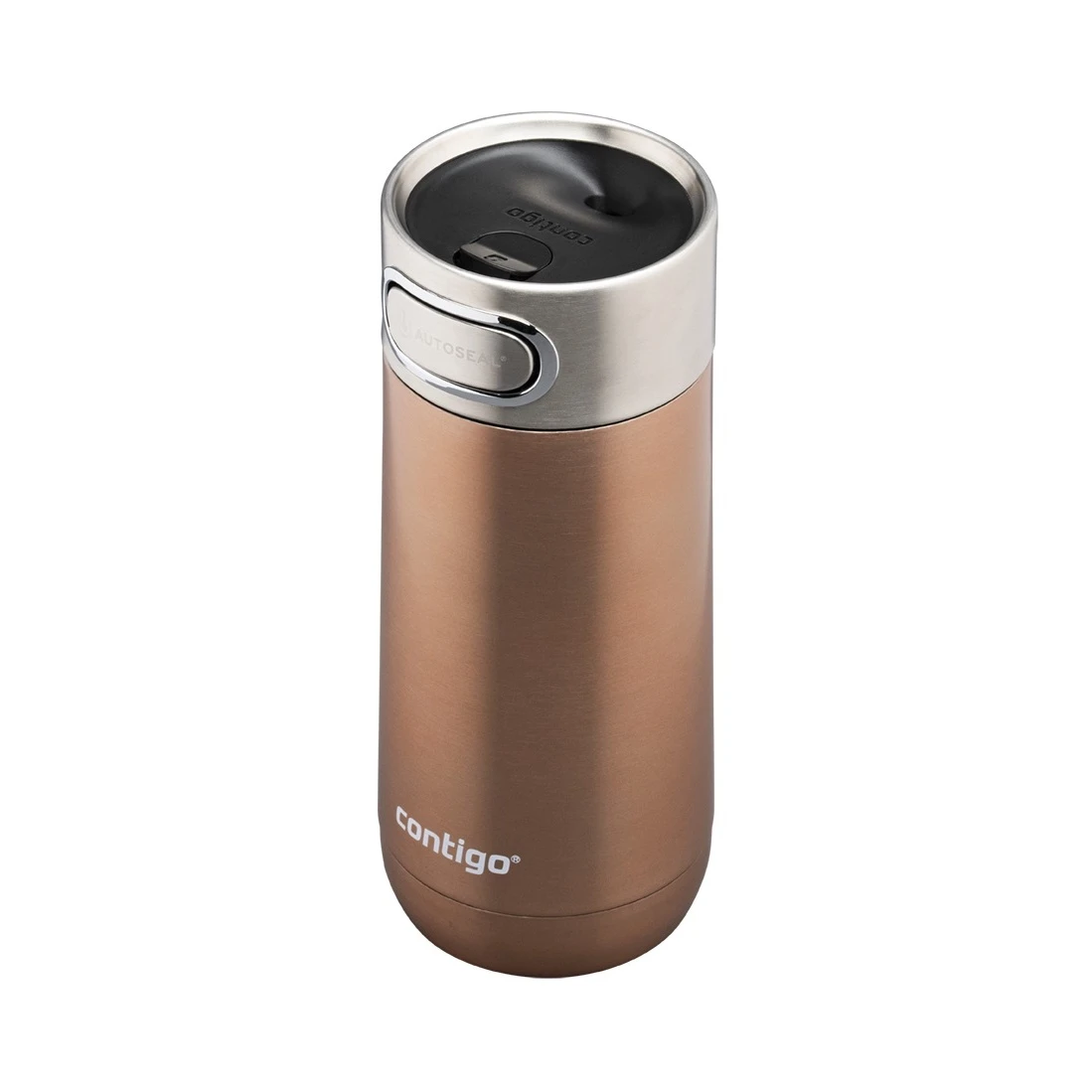 Contigo Thermotrinkflasche Luxe Autoseal Edelstahl 360ml (hält Stundenlang Kalt/heiss) Bronze 2 Contigo Thermotrinkflasche Luxe Autoseal Edelstahl 360ml (hält Stundenlang Kalt/heiss) Bronze – Bild 2