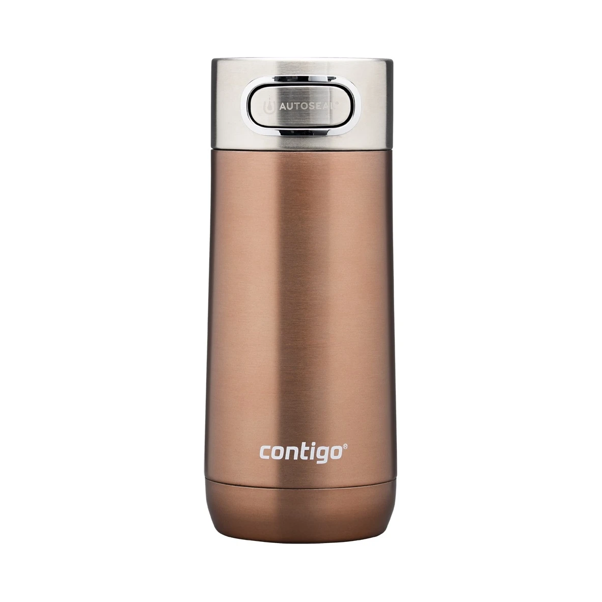 Contigo Thermotrinkflasche Luxe Autoseal Edelstahl 360ml (hält Stundenlang Kalt/heiss) Bronze 1 Contigo Thermotrinkflasche Luxe Autoseal Edelstahl 360ml (hält Stundenlang Kalt/heiss) Bronze
