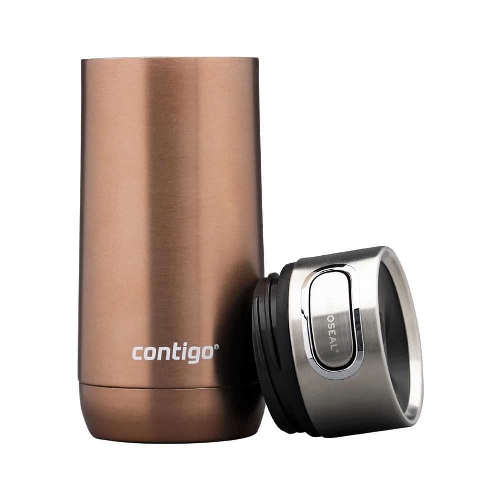 Contigo Thermotrinkflasche Luxe Autoseal Edelstahl 360ml (hält Stundenlang Kalt/heiss) Bronze 4 Contigo Thermotrinkflasche Luxe Autoseal Edelstahl 360ml (hält Stundenlang Kalt/heiss) Bronze – Bild 4