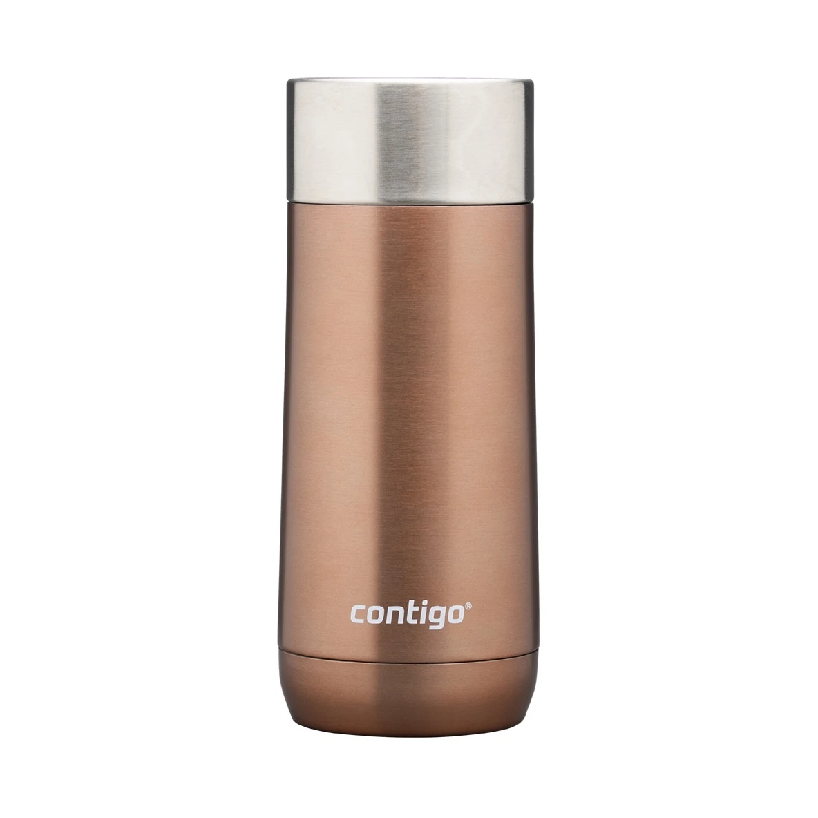 Contigo Thermotrinkflasche Luxe Autoseal Edelstahl 360ml (hält Stundenlang Kalt/heiss) Bronze 6 Contigo Thermotrinkflasche Luxe Autoseal Edelstahl 360ml (hält Stundenlang Kalt/heiss) Bronze – Bild 6