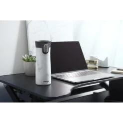 Contigo Trinkflasche Couture Pinnacle Thermo Edelstahl 420ml Weiss -Yonex Verkaufsgeschäft Couture Pinnacle20Couture White20Marble 1200x1200 1