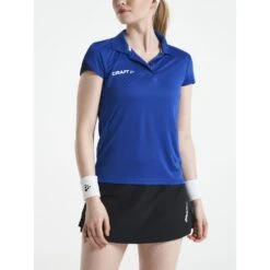 Craft Sport-Polo Pro Control Impact (leicht, Atmungsaktiv) Kobaltblau Damen