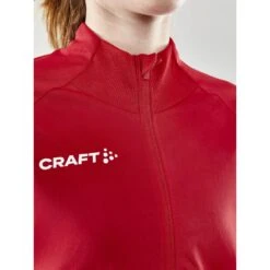 Craft Trainingsjacke Evolve Full Zip - Strapazierfähige Mid-Layer-Jacke Aus Stretchmaterial - Rot Damen -Yonex Verkaufsgeschäft Craft jacke Evolve 1910155 430000 6 1000x1000 1