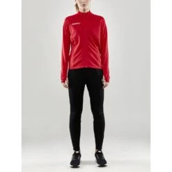 Craft Trainingsjacke Evolve Full Zip - Strapazierfähige Mid-Layer-Jacke Aus Stretchmaterial - Rot Damen -Yonex Verkaufsgeschäft Craft jacke Evolve 1910155 430000 7 1000x1000 1