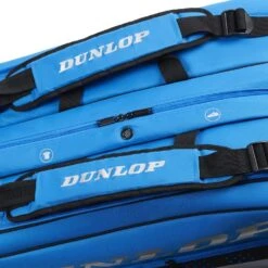 Dunlop Srixon Tennis-Racketbag FX Performance (Schlägertasche, 3 Hauptfächer, Thermofach) Schwarz/blau 12er -Yonex Verkaufsgeschäft Dunlop 10337120 FX PERFORMANCE 12RKT THERMO Tasche201 750x750 1
