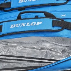 Dunlop Tennis-Racketbag Srixon FX Performance Thermo (Schlägertasche, 3 Hauptfächer) Blau/schwarz 8er -Yonex Verkaufsgeschäft Dunlop 10337120 FX PERFORMANCE 12RKT THERMO Tasche203 750x750 2