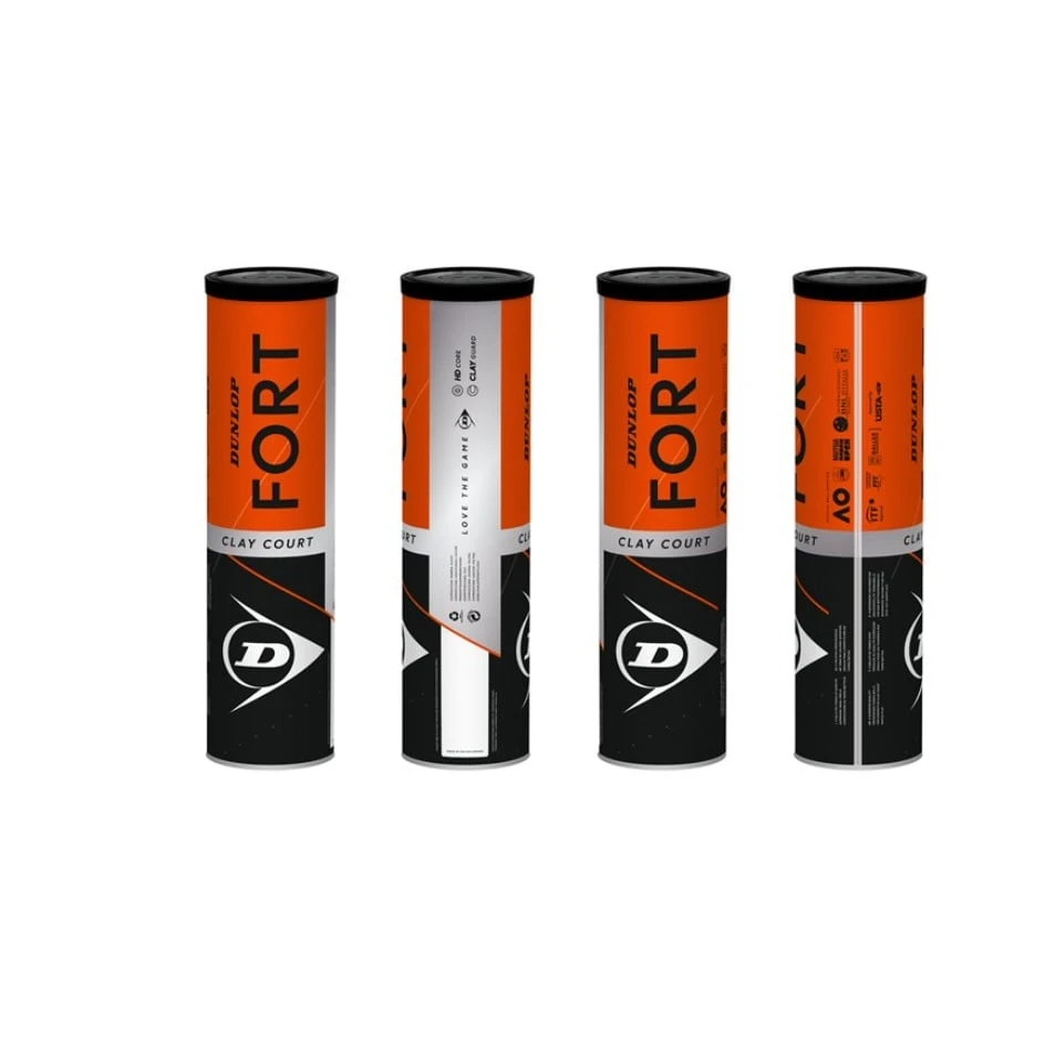 Dunlop Tennisbälle Fort Clay Court (Sandplatz) Dose 18x4er Im Karton 4 Dunlop Tennisbälle Fort Clay Court (Sandplatz) Dose 18x4er Im Karton – Bild 4