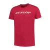 Dunlop Freizeit-Tshirt Essentials Basic (Baumwolle) Rot Herren