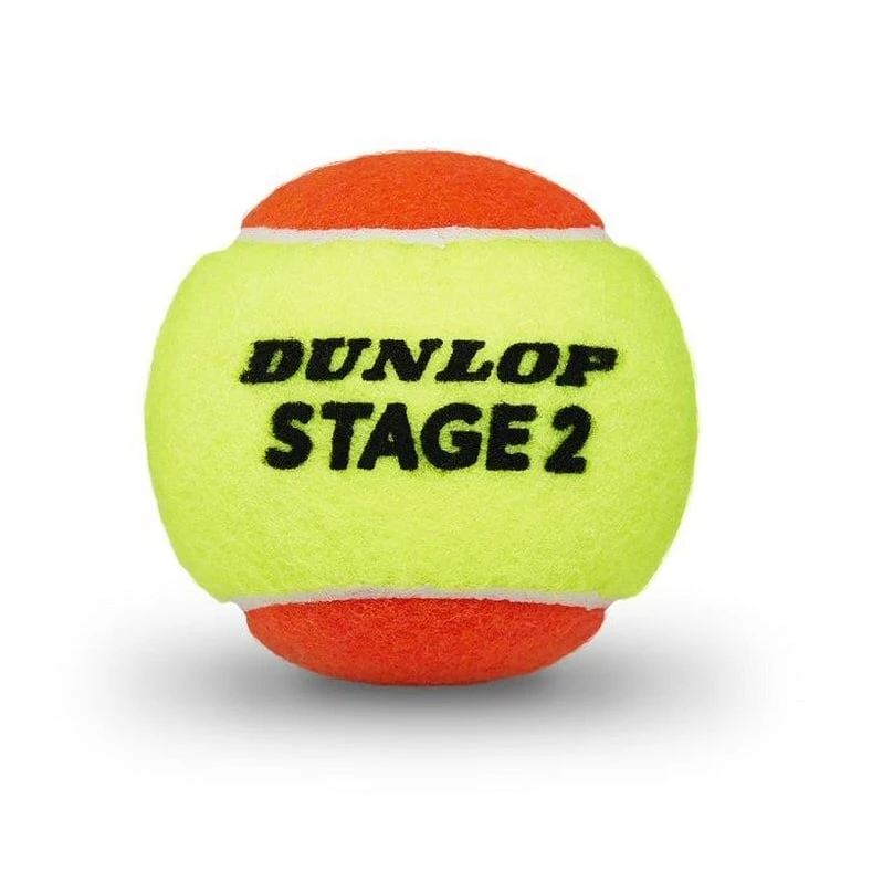 Dunlop Methodikbälle Stage 2 Gelb/orange Dose 3er – Bild 2