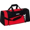 Erima Sporttasche Six Wings (Größe S - 28 Liter) Rot/schwarz 49x23x25cm