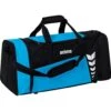 Erima Sporttasche Six Wings (Größe L - 76 Liter) Curacaoblau/schwarz 70x32x34cm