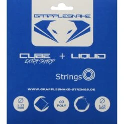 Grapplesnake Tennissaite Hybrid Cube/Liquid (Haltbarkeit+Spin) 2x6m Set