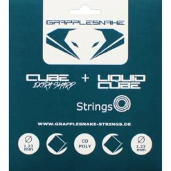 Grapplesnake Tennissaite Hybrid Extra Sharp/Liquid Cube Schwarz 2x6m Set