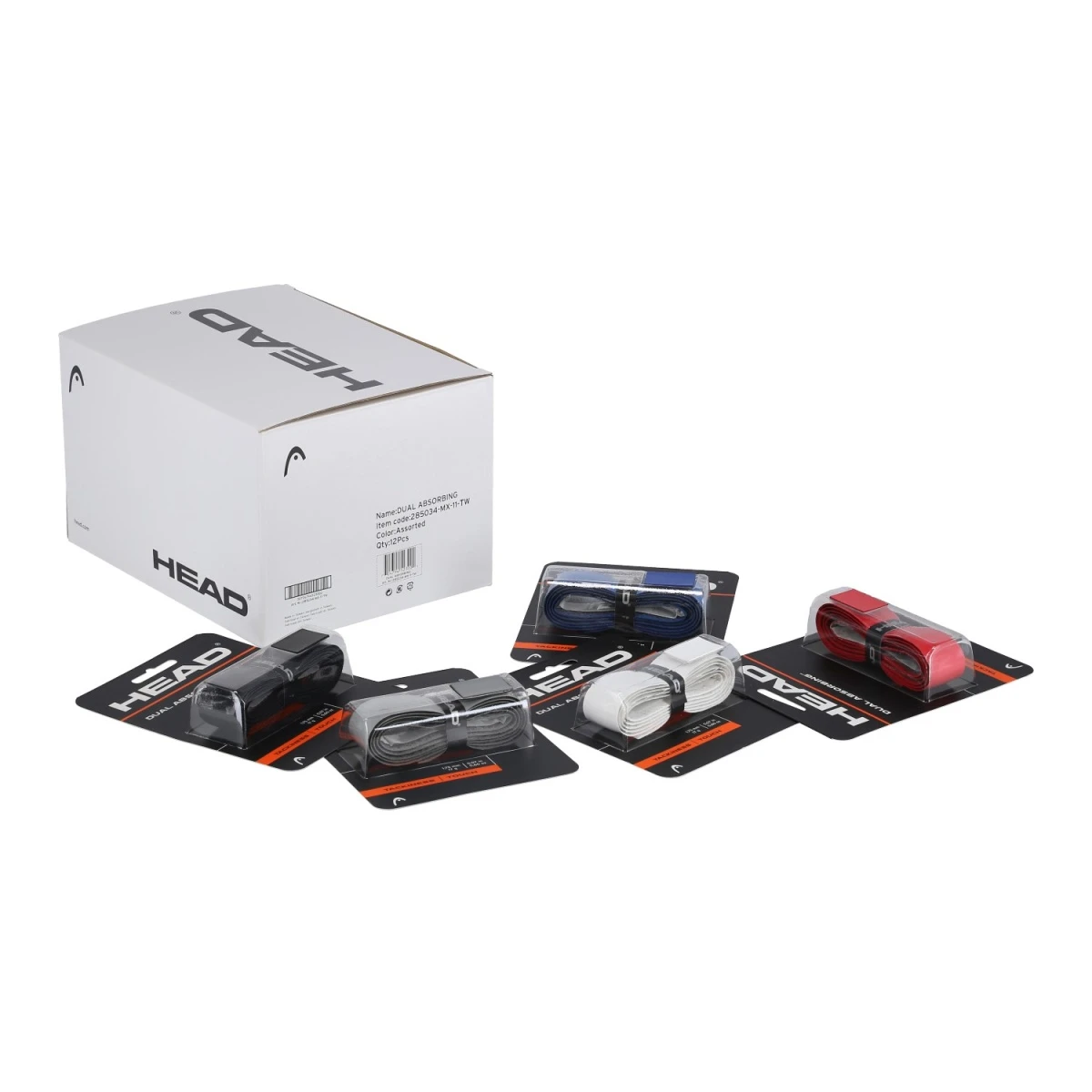 Head Dual Absorbing 1.75mm Basisband Farblich Sortiert 12er Box 1 Head Dual Absorbing 1.75mm Basisband Farblich Sortiert 12er Box