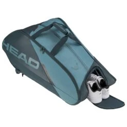 Head Tennis-Racketbag Tour Racquet Bag XL (Schlägertasche, 3 Hauptfächer) 2023 Cyanblau 12er -Yonex Verkaufsgeschäft Head 260703 CB Tour Racquet Tasche 4 1000x1000 1