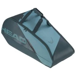 Head Tennis-Racketbag Tour Racquet Bag L (Schlägertasche, 2 Hauptfächer) 2023 Cyanblau 9er -Yonex Verkaufsgeschäft Head 260713 CB Tour Racquet Tasche 4 1000x1000 1
