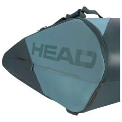 Head Tennis-Racketbag Tour Racquet Bag L (Schlägertasche, 2 Hauptfächer) 2023 Cyanblau 9er -Yonex Verkaufsgeschäft Head 260713 CB Tour Racquet Tasche 5 1000x1000 1