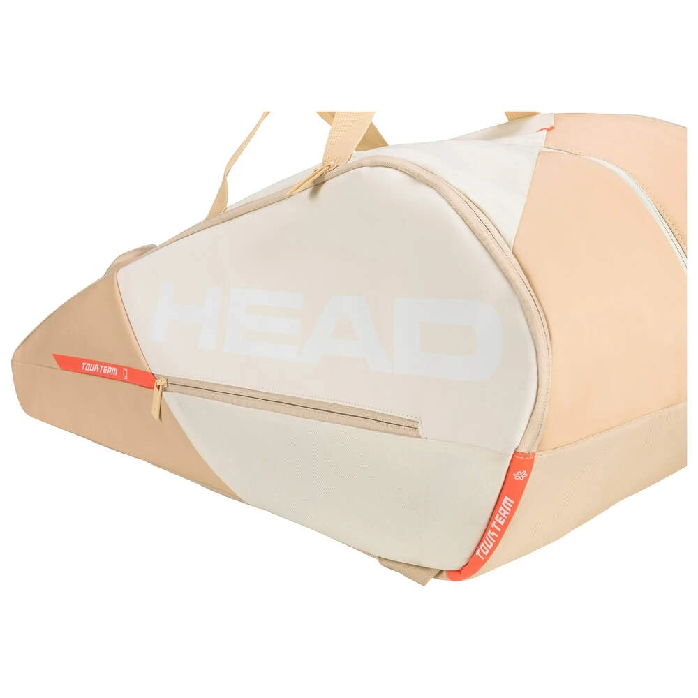Head Tennis-Racketbag Tour Racquet Bag XL (Schlägertasche, 3 Hauptfächer) 2023 Weiss/champagne 12er 2 Head Tennis-Racketbag Tour Racquet Bag XL (Schlägertasche, 3 Hauptfächer) 2023 Weiss/champagne 12er – Bild 2