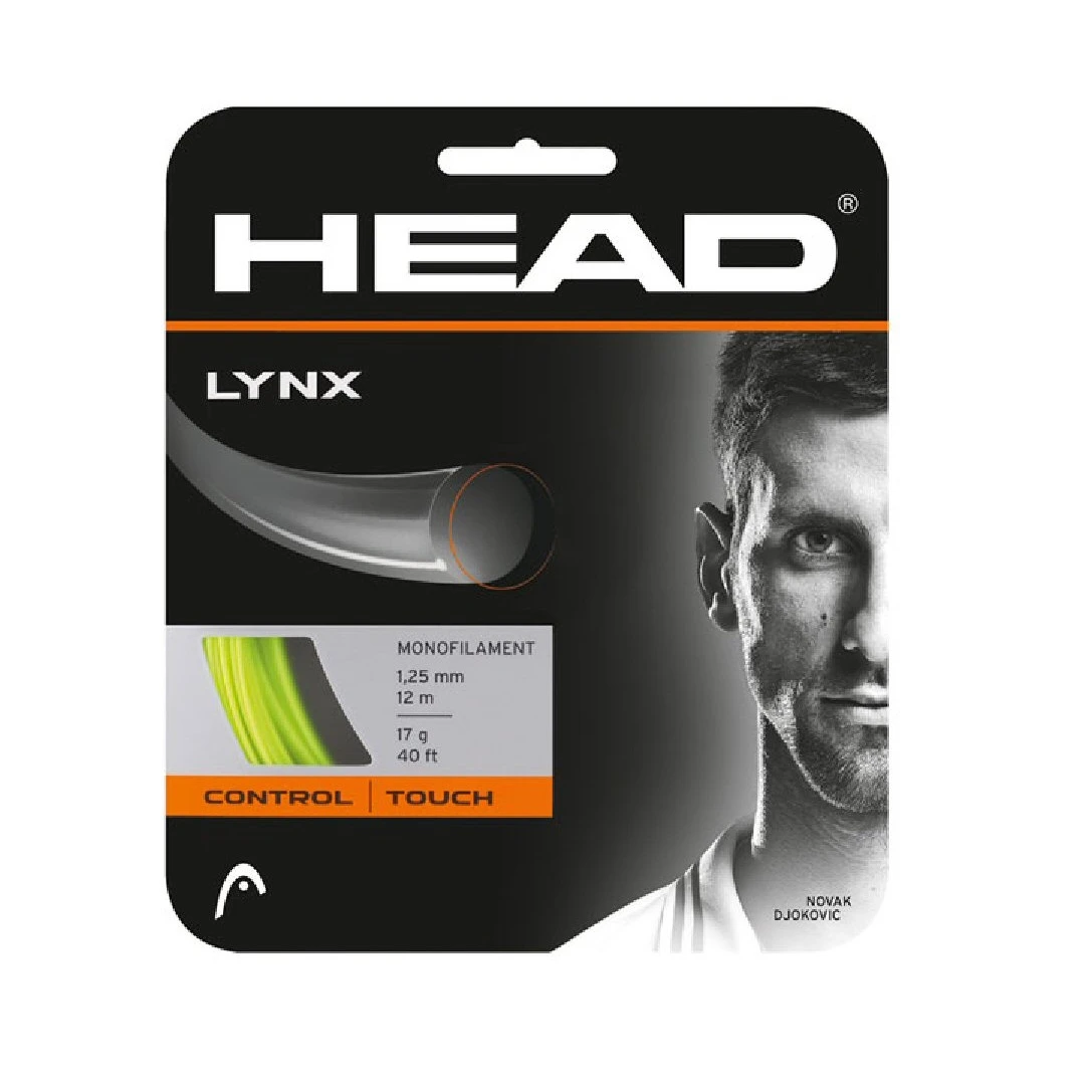 Besaitung Mit Tennissaite Head Lynx (Haltbarkeit) Gelb 1 Besaitung Mit Tennissaite Head Lynx (Haltbarkeit) Gelb