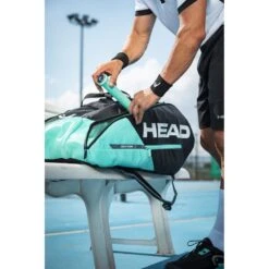 Head Tennis-Racketbag Tour Team (Schlägertasche, 3 Hauptfächer) Schwarz/mint 12R -Yonex Verkaufsgeschäft Head 283422 BKMI Tour Team Tasche 3 1000x1000 1