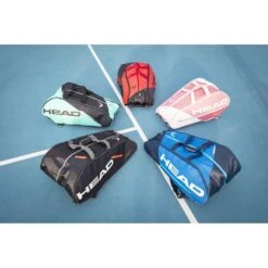 Head Tennis-Racketbag Tour Team (Schlägertasche, 3 Hauptfächer) Schwarz/rot 12R -Yonex Verkaufsgeschäft Head 283422 RSWH Tour Team Tasche 3 1000x1000 1