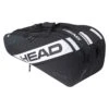 Head Tennis-Racketbag Elite #22 (Schlägertasche, 2 Hauptfächer) Schwarz/weiss 9R