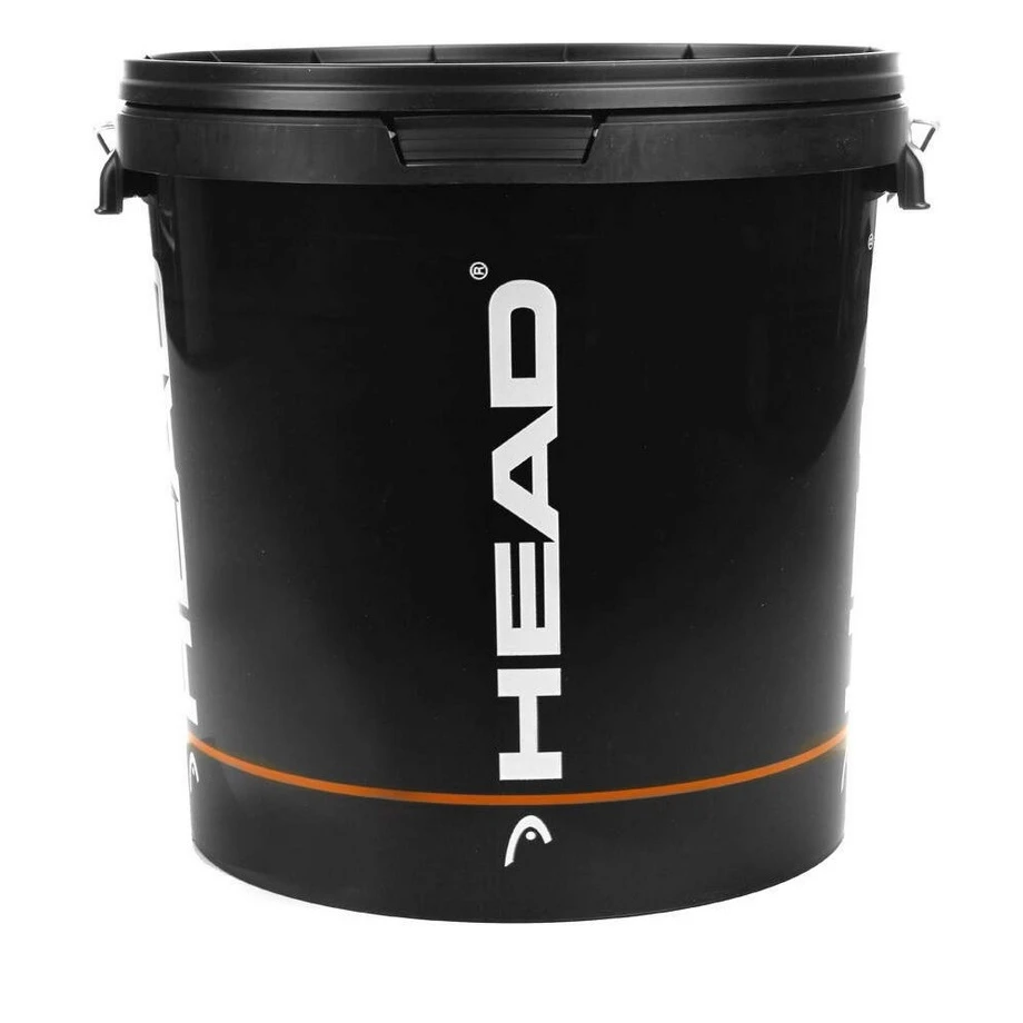Head Balleimer Plastik (für Maximal 72 Tennisbälle) Leer Schwarz - 1 Eimer 1 Head Balleimer Plastik (für Maximal 72 Tennisbälle) Leer Schwarz - 1 Eimer