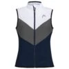 Head Tennisweste Club 2022 Vest (kühlendend, Schnelltrocknend) Dunkelblau Damen
