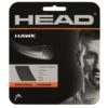 Head Tennissaite Hawk (Haltbarkeit+Power) Schwarz 12m Set