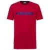 Head Tennis-Tshirt Club Ivan 2022 (Baumwollmix) Rot/royalblau Jungen