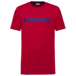 Head Tennis-Tshirt Club Ivan 2022 (Baumwollmix) Rot/royalblau Jungen
