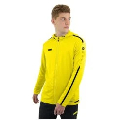 JAKO Kapuzenjacke Striker 2.0 Neongelb/schwarz Herren
