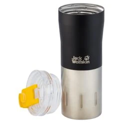 Jack Wolfskin Thermo-Trinkflasche Kariba (To-go-Isolierbecher, Griffige Beschichtung) 500ml - 1 Stück -Yonex Verkaufsgeschäft Jack Wolfskin 8007041 6000 kariba Trinkflasche201 1200x1200 1