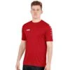 JAKO Sport-Tshirt Trikot Team Kurzarm (100% Polyester) Rot Herren