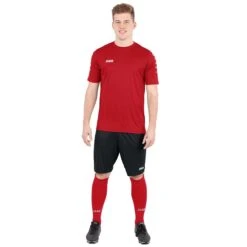 JAKO Sport-Tshirt Trikot Team Kurzarm (100% Polyester) Rot Herren -Yonex Verkaufsgeschäft Jako Tshirt Team Herren 4233 01 5 1200x1200 1