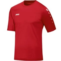 JAKO Sport-Tshirt Trikot Team Kurzarm (100% Polyester) Rot Herren -Yonex Verkaufsgeschäft Jako Tshirt Team Herren 4233 01 6 1200x1200 1