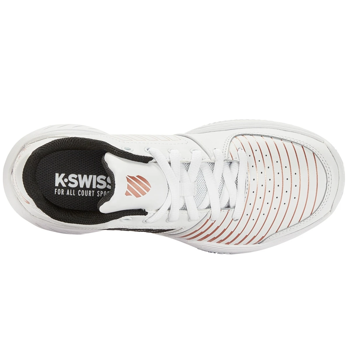 KSwiss Tennisschuhe Court Express Clay/Sandplatz 2023 Weiss Damen 2 KSwiss Tennisschuhe Court Express Clay/Sandplatz 2023 Weiss Damen – Bild 2