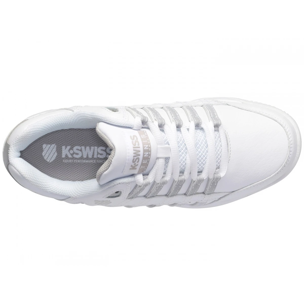 KSwiss Tennisschuhe Court Prestir Allcourt Weiss Damen 2 KSwiss Tennisschuhe Court Prestir Allcourt Weiss Damen – Bild 2