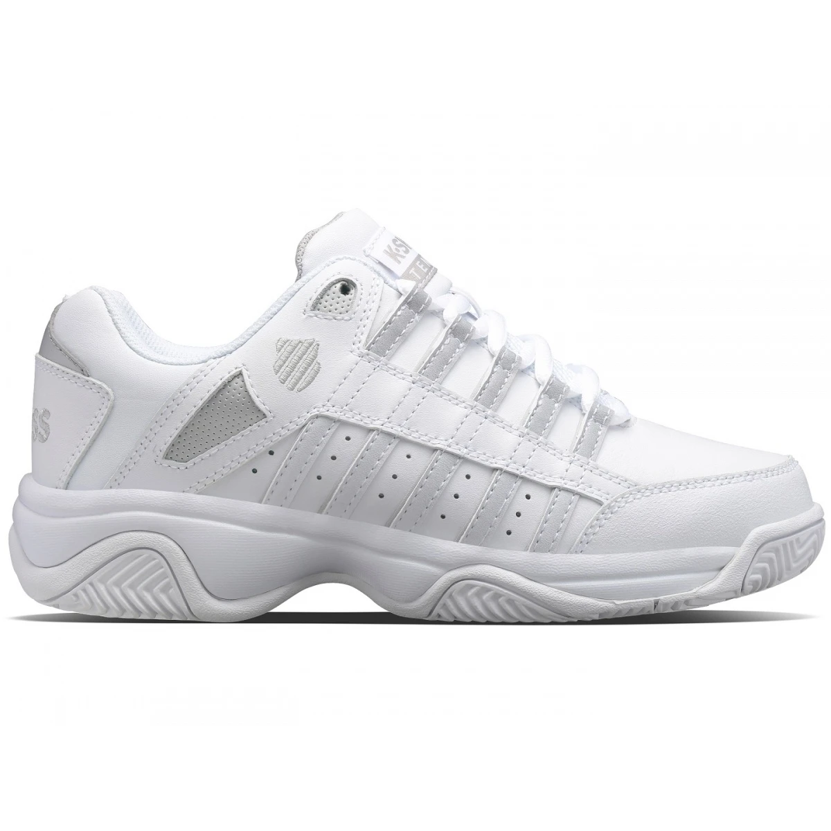 KSwiss Tennisschuhe Court Prestir Allcourt Weiss Damen 3 KSwiss Tennisschuhe Court Prestir Allcourt Weiss Damen – Bild 3