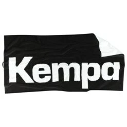 Kempa Duschtuch Logo Schwarz 140x72cm