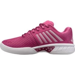 KSwiss Tennisschuhe Express Light 2 Indoor/Carpet/Teppich Magentarot Damen -Yonex Verkaufsgeschäft Kswiss 96803 668 express20light 2 Carpet women Schuh 5 1024x1024 1