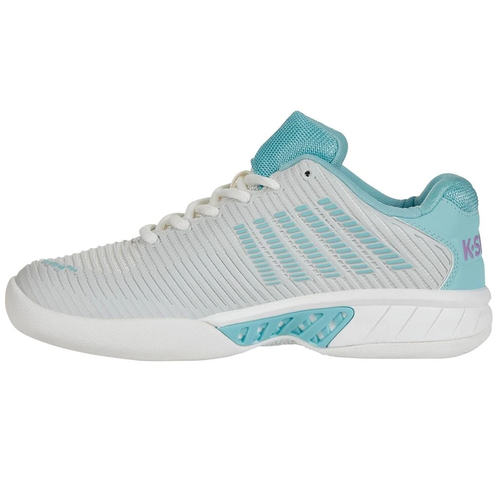 KSwiss Tennisschuhe Hypercourt Express 2 Indoor/Carpet/Teppich Weiss/blau Damen 5 KSwiss Tennisschuhe Hypercourt Express 2 Indoor/Carpet/Teppich Weiss/blau Damen – Bild 5
